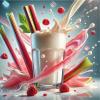 Arme :  Vegan Buttermilch Rhabarber Himbeere par Sasami