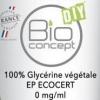 Base :  Bio Concept - 100% VG  - 0.00 mg/mL 
Dernière mise à jour le :  07-03-2021 